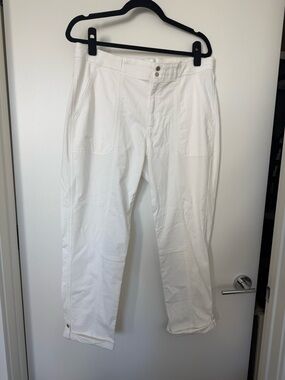 White House Black Market White Men's Straight Cargo Pants